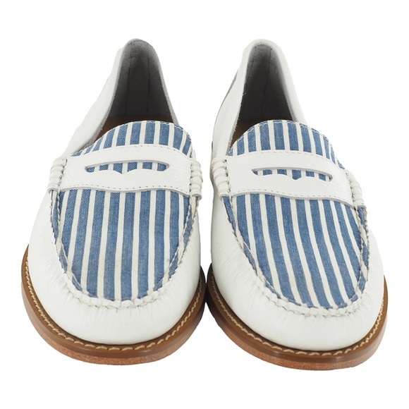 Bass Whitney Striped Weejuns - Picture 8 of 10